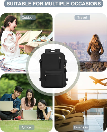 Travel Backpack Cabin Size 40×20×25 Luggage Travel Cabin Flight Bag, Hand Luggage Bag 45x36x20,Womens Casual Backpack Watetproof Outdoor Sport Rucksack fit 14 inch Laptop