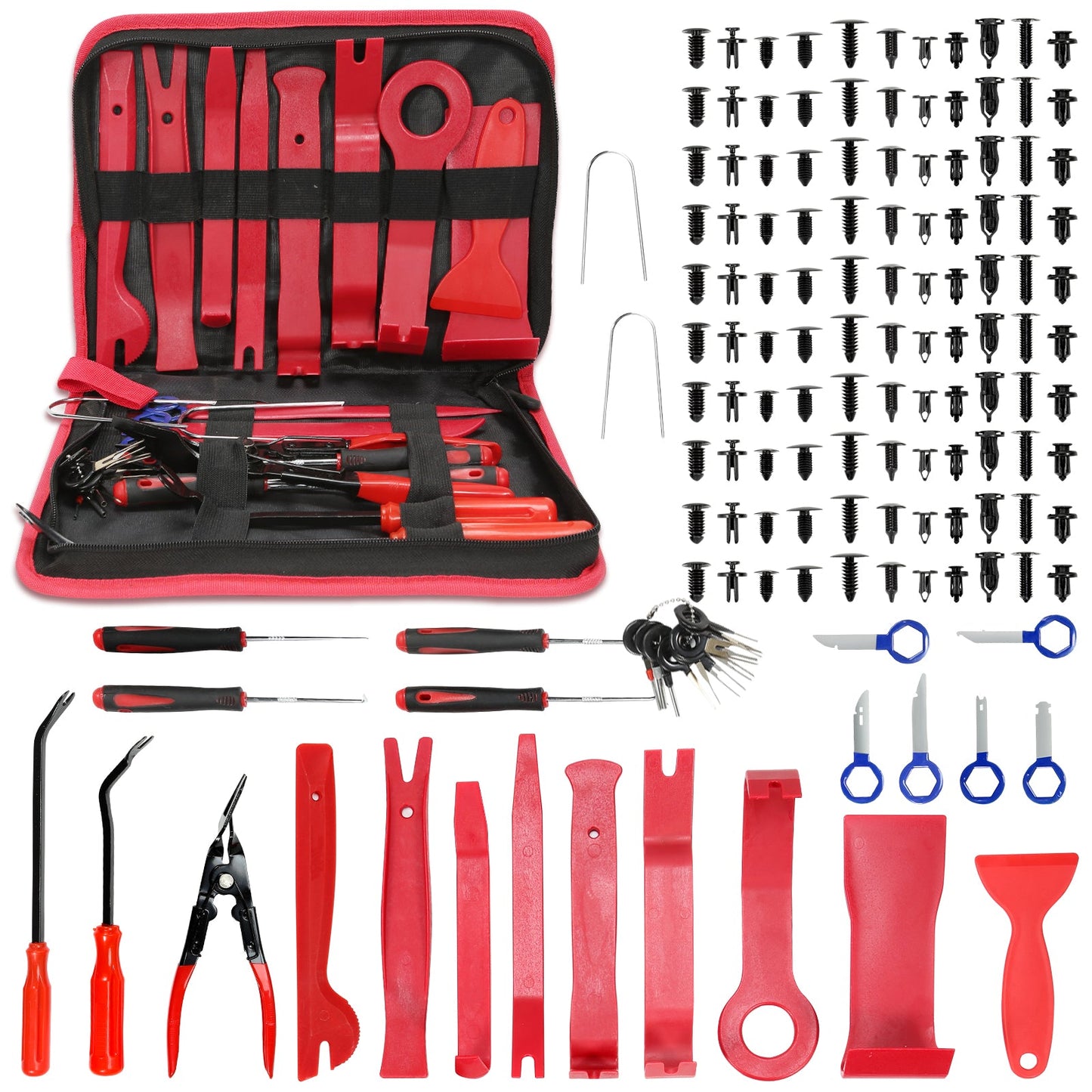 Car disassembly tool interior 158 pieces