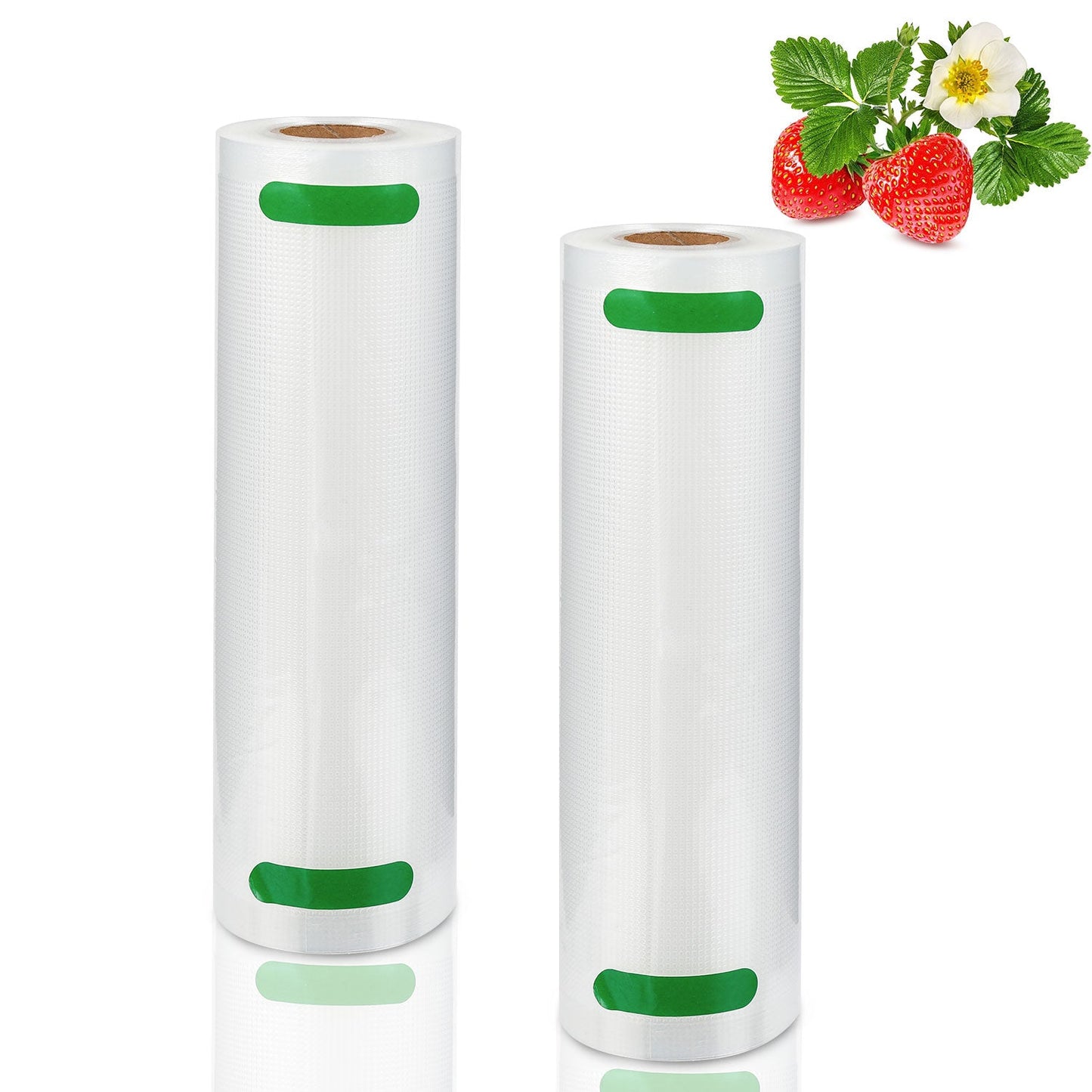 2 rolls of vacuum rolls of film tube 20 x 600 cm