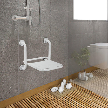 Folding shower seat shower stool wall mounting